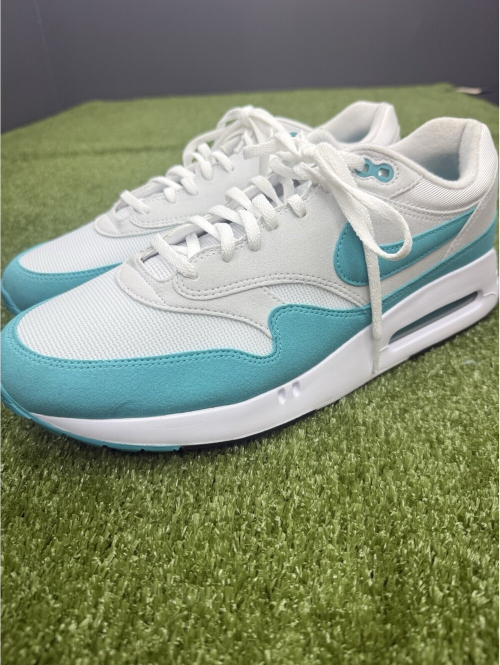 Nike Air Max 1 ‘86 OG Golf White Dusty Cactus DV1403-117 Men’s 11.5 Big Bubble